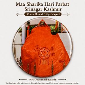 Mata Sharika Hari Parbat Fridge Magnet