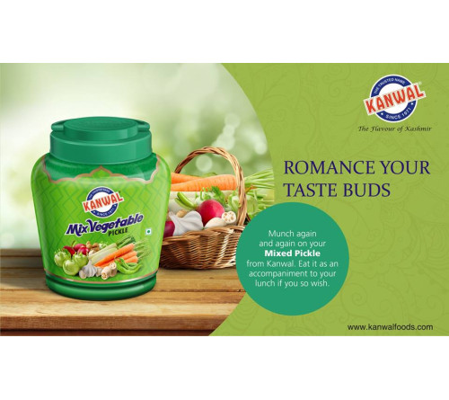 Kanwal Mix Vegetable Pickle (1KG)