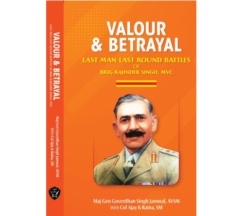 Valour & Betrayal: Last Man Last Round Battles of Brigadier Rajinder Singh, Saviour of Kashmir 1947