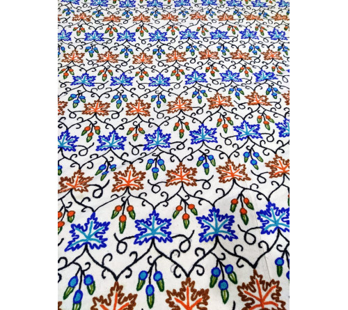 Chinar Embroidered Bed Spread