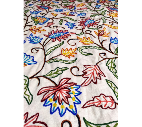 Gulabdaar Embroidered Curtain