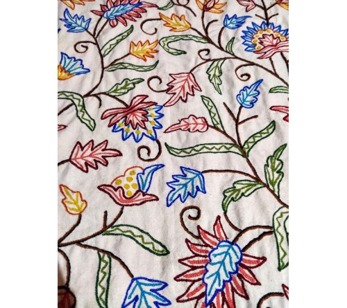 Gulabdaar Embroidered Curtain